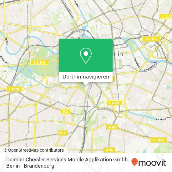 Daimler Chrysler Services Mobile Applikation Gmbh Karte