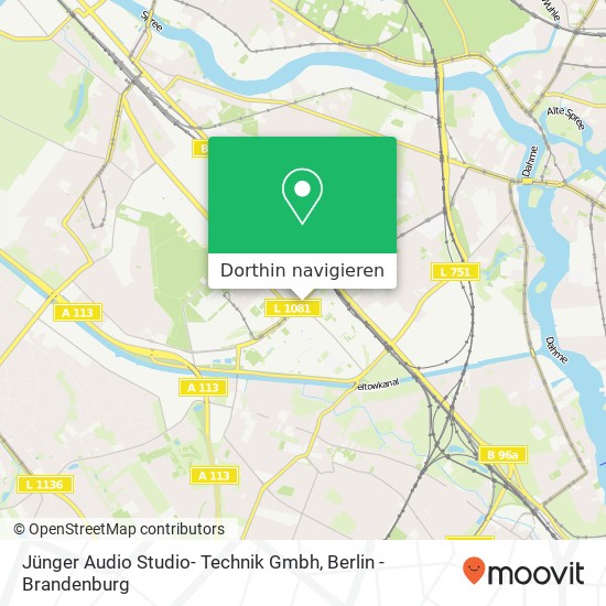 Jünger Audio Studio- Technik Gmbh Karte