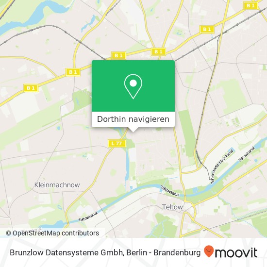 Brunzlow Datensysteme Gmbh Karte