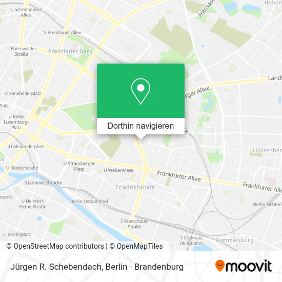 Jürgen R. Schebendach Karte