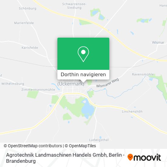 Agrotechnik Landmaschinen Handels Gmbh Karte