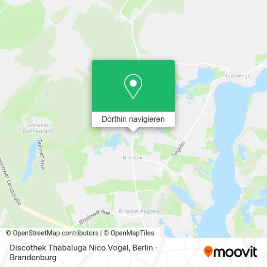 Discothek Thabaluga Nico Vogel Karte