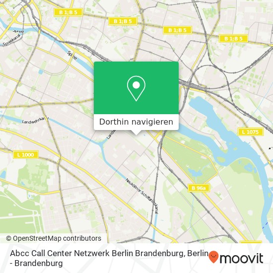 Abcc Call Center Netzwerk Berlin Brandenburg Karte