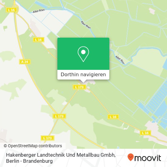 Hakenberger Landtechnik Und Metallbau Gmbh Karte
