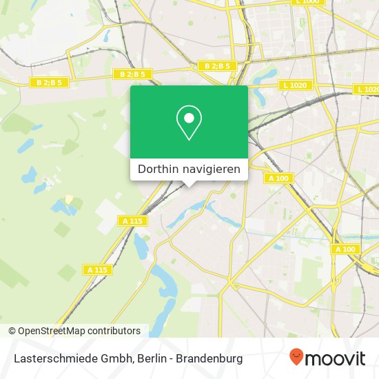 Lasterschmiede Gmbh Karte