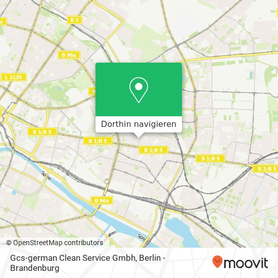 Gcs-german Clean Service Gmbh Karte