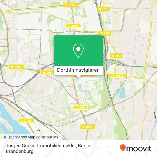 Jürgen Gudlat Immobilienmakler Karte