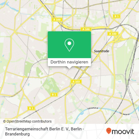 Terrariengemeinschaft Berlin E. V. Karte