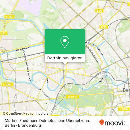 Martine Friedmann Dolmetscherin Übersetzerin Karte