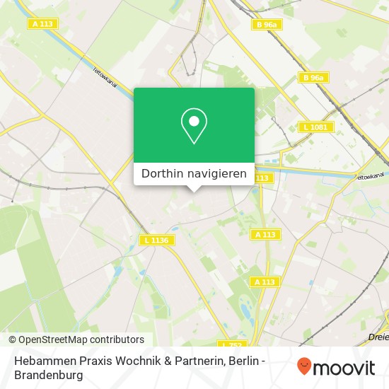 Hebammen Praxis Wochnik & Partnerin Karte