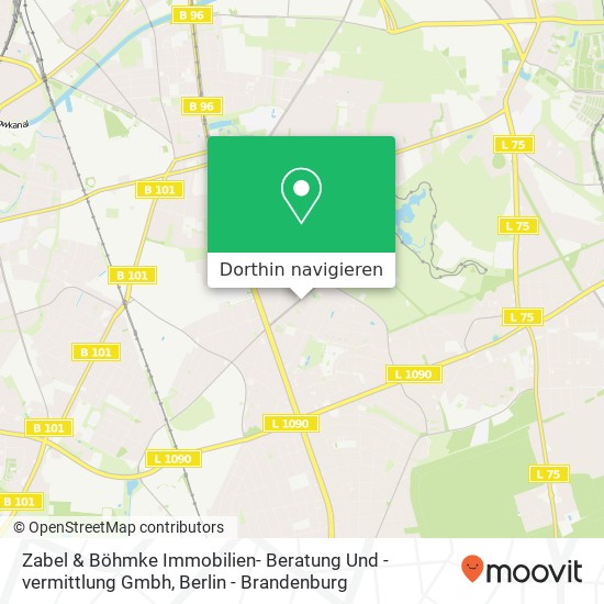 Zabel & Böhmke Immobilien- Beratung Und -vermittlung Gmbh Karte