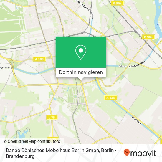 Danbo Dänisches Möbelhaus Berlin Gmbh Karte