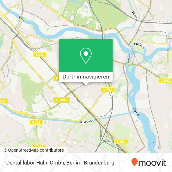 Dental-labor Hahn Gmbh Karte