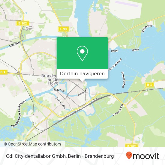 Cdl City-dentallabor Gmbh Karte