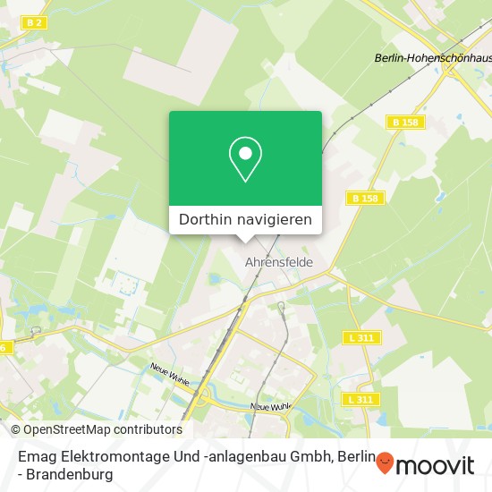 Emag Elektromontage Und -anlagenbau Gmbh Karte