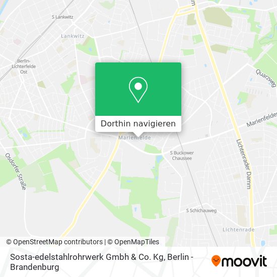 Sosta-edelstahlrohrwerk Gmbh & Co. Kg Karte