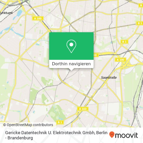 Gericke Datentechnik U. Elektrotechnik Gmbh Karte