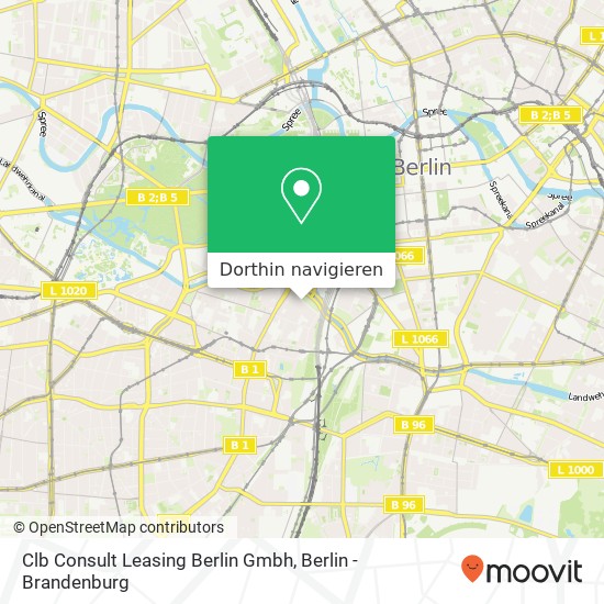 Clb Consult Leasing Berlin Gmbh Karte