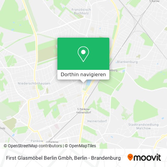 First Glasmöbel Berlin Gmbh Karte