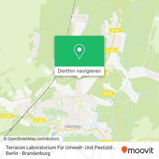 Terracon Laboratorium Für Umwelt- Und Pestizid- Karte