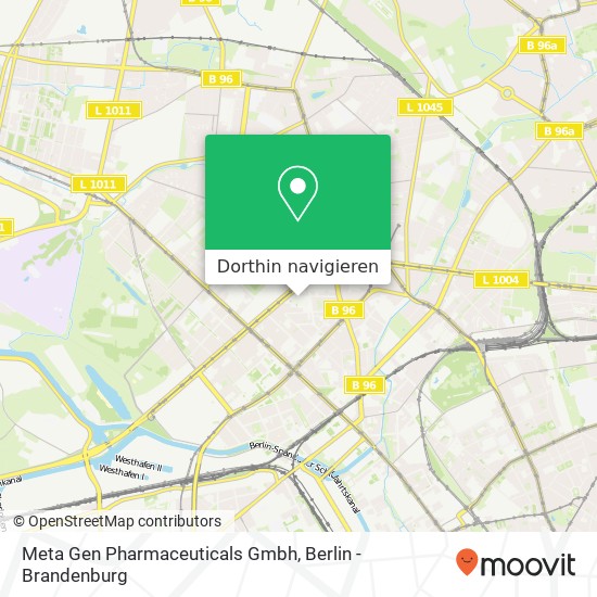 Meta Gen Pharmaceuticals Gmbh Karte