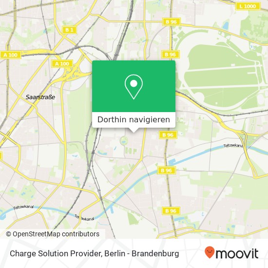 Charge Solution Provider Karte