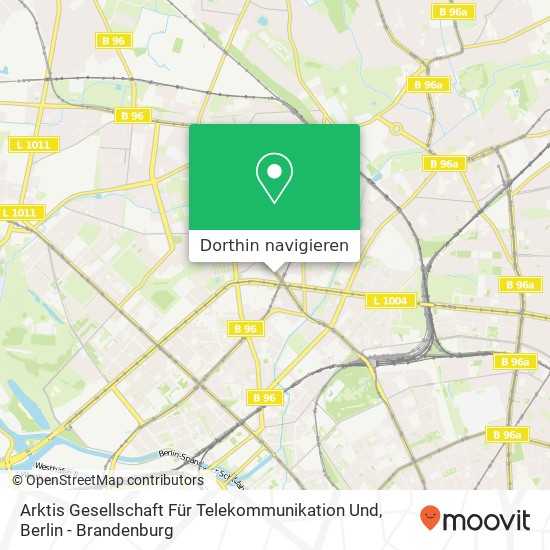 Arktis Gesellschaft Für Telekommunikation Und Karte