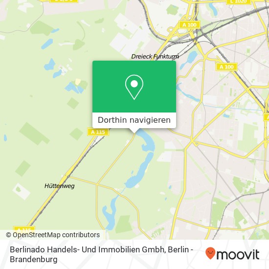 Berlinado Handels- Und Immobilien Gmbh Karte