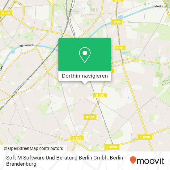 Soft M Software Und Beratung Berlin Gmbh Karte