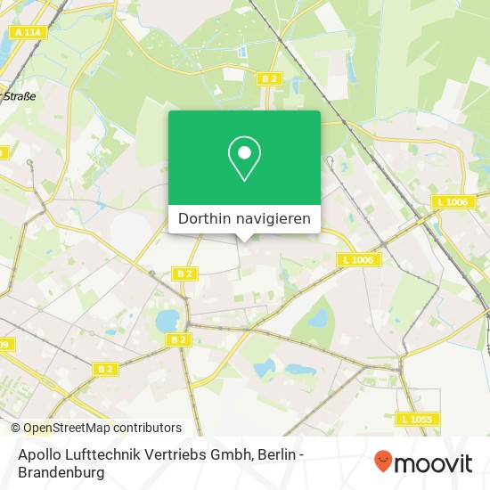 Apollo Lufttechnik Vertriebs Gmbh Karte