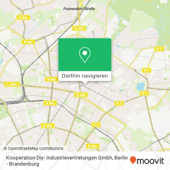 Kooperation Diy- Industrievertretungen Gmbh Karte