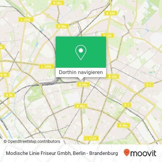 Modische Linie Friseur Gmbh Karte