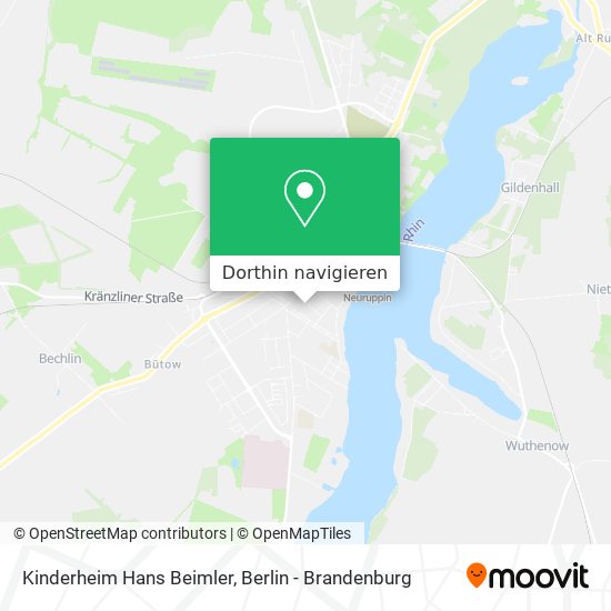 Kinderheim Hans Beimler Karte