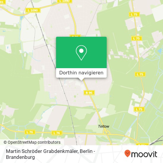 Martin Schröder Grabdenkmäler Karte