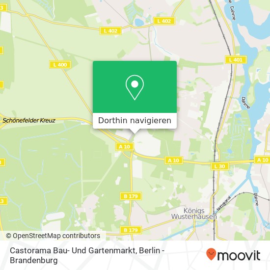 Castorama Bau- Und Gartenmarkt Karte