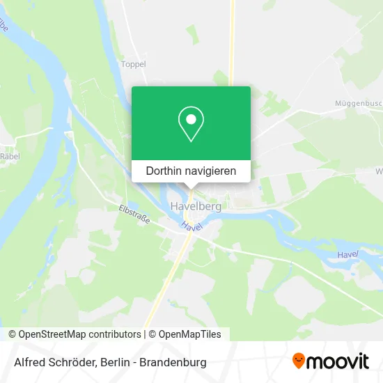 Alfred Schröder Karte