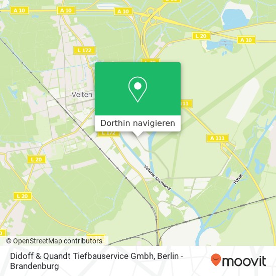 Didoff & Quandt Tiefbauservice Gmbh Karte