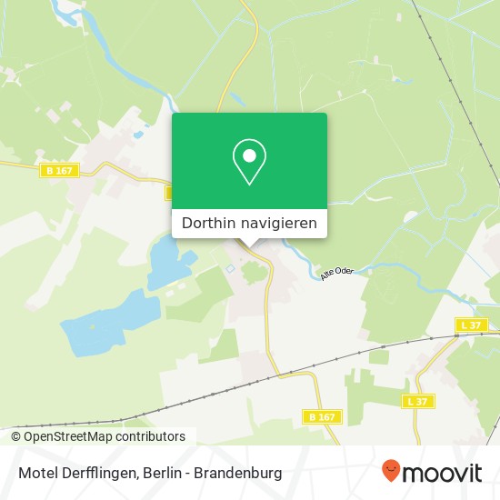 Motel Derfflingen Karte