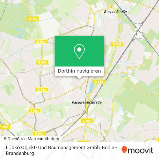 LÜbko Objekt- Und Baumanagement Gmbh Karte