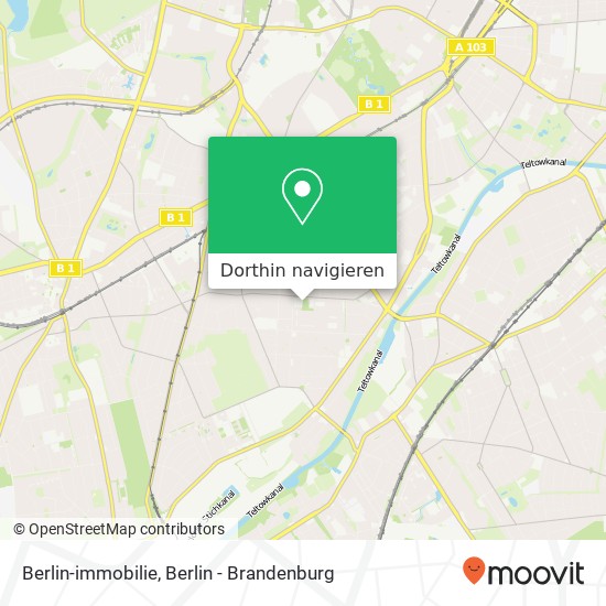 Berlin-immobilie Karte