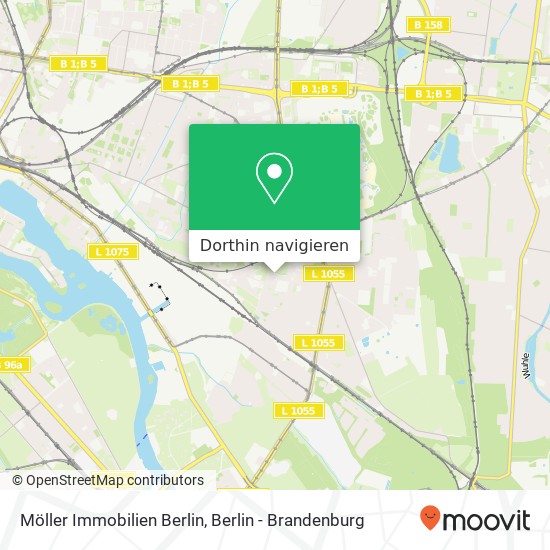 Möller Immobilien Berlin Karte