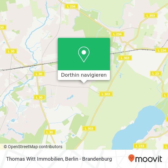 Thomas Witt Immobilien Karte