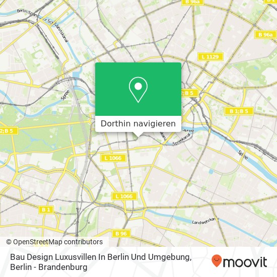 Bau Design Luxusvillen In Berlin Und Umgebung Karte