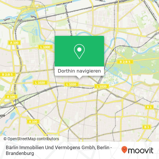 Bärlin Immobilien Und Vermögens Gmbh Karte