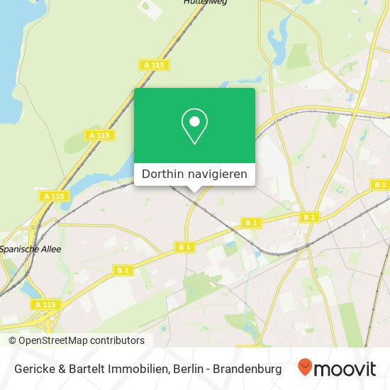 Gericke & Bartelt Immobilien Karte