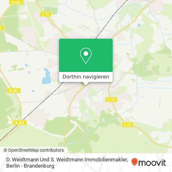 D. Weidtmann Und S. Weidtmann Immobilienmakler Karte