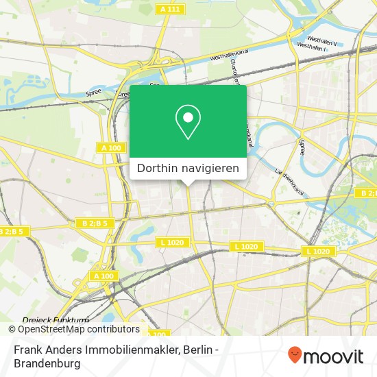 Frank Anders Immobilienmakler Karte