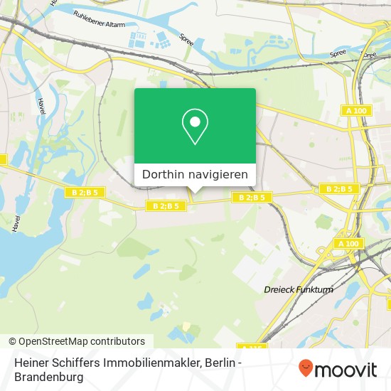 Heiner Schiffers Immobilienmakler Karte