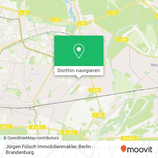 Jürgen Fölsch Immobilienmakler Karte