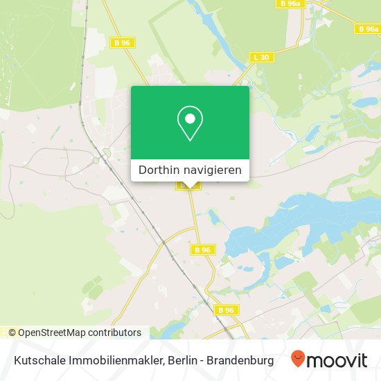 Kutschale Immobilienmakler Karte